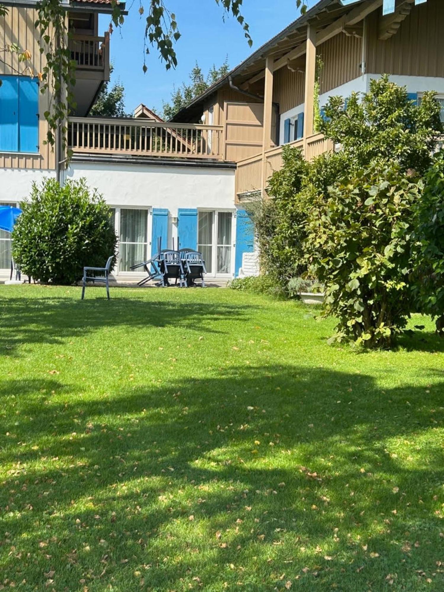 Gabi Mit Pool Und Sauna Übersee Eksteriør billede